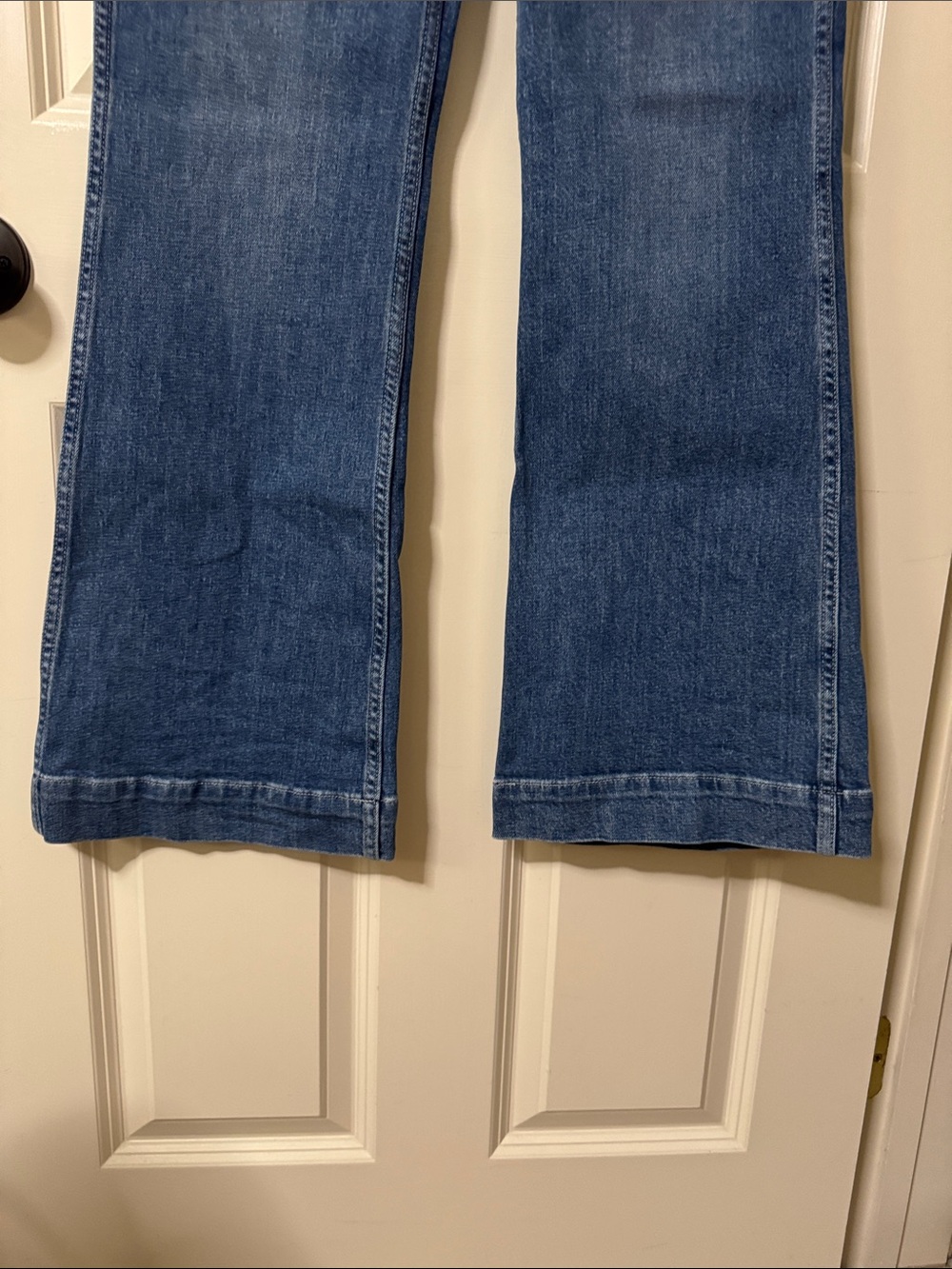 J. Crew New Vintage Flare Jeans in Midwash Blue - Picture 7 of 9